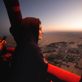Dubai: Kuumailmapalloretki kameliratsastuksella ja aamiaisella