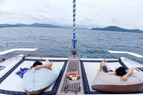 Phuket: Private Catamaran to Raya and Banana Beach