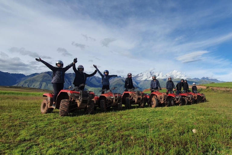 Cusco Quad: Święta Dolina, kopalnie soli Maras i Moray.Indywidualny pojazd Atv specjalnie dla Ciebie