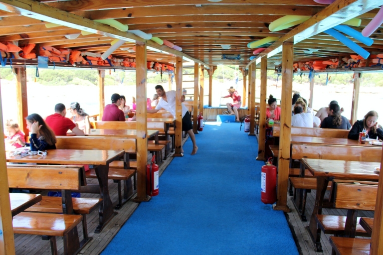 Wycieczka łodzią na wyspę Bodrum OrakZ Bodrum: całodniowa wycieczka łodzią z lunchem i napojami bezalkoholowymi