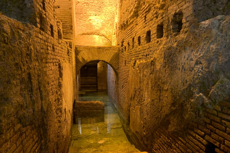 Metro del distrito de Trevi: visita guiada al acueducto y la domusgira en italiano