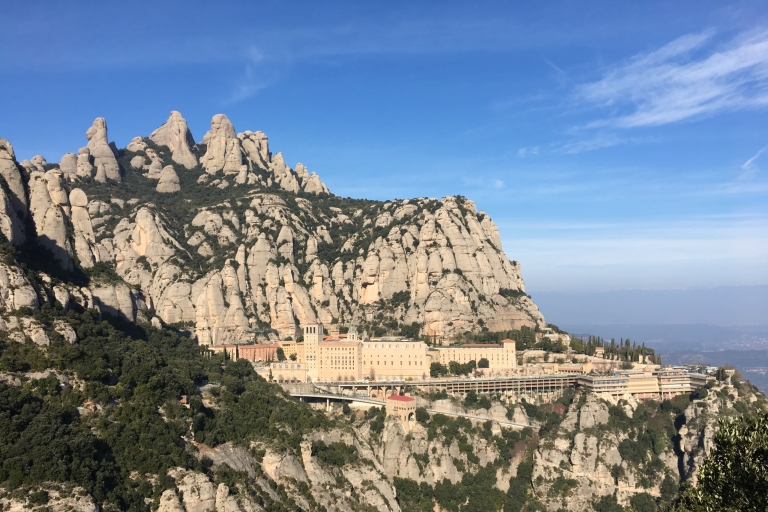 De Barcelone: monastère de Montserrat et randonnée panoramique en montagne