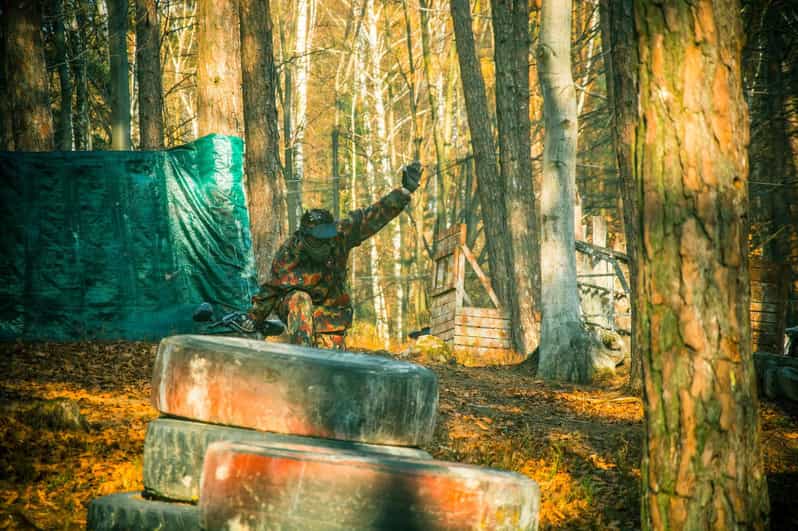 Krakow HalfDay Paintball and Shooting Range Experience GetYourGuide