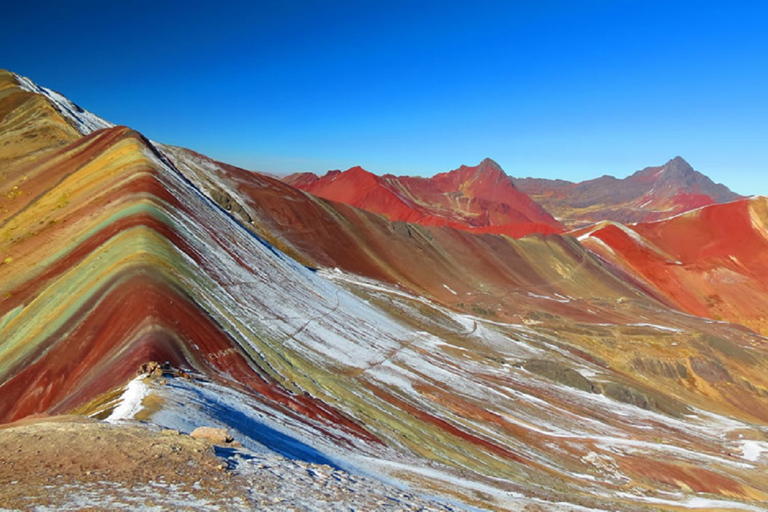 Cusco: Rainbow Mountain Tours Trek d'une journée avec repasDe Cusco: randonnée dans les montagnes arc-en-ciel avec transfert