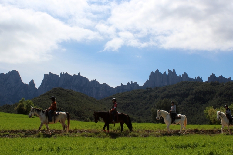 Van Barcelona: paardrijtocht in het nationale park Montserrat
