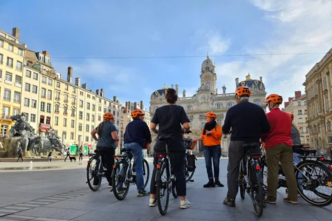 Lyon: Recorrido guiado en bicicleta eléctrica de 3 horas
