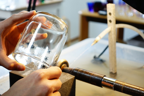 Tokyo: Cours de sculpture sur verre traditionnel Edo Kiriko