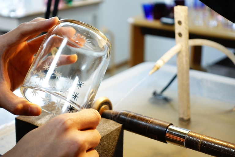 Tokyo: Cours de sculpture sur verre traditionnel Edo Kiriko