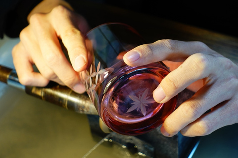 Tokyo: Cours de sculpture sur verre traditionnel Edo Kiriko