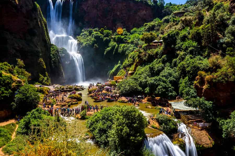 Marrakesch: Ouzoud-Wasserfälle mit Bootsfahrt & optionalem Mittagessen. Foto: GetYourGuide
