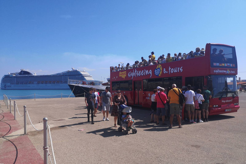 Katakolo: Pyrgos och Katakolo Hop-on Hop-off busstur