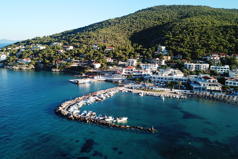 Athene: dagtour eilandhoppen met lunchAthene: eilandhoppende cruise van een hele dag met lunch en zwemmen