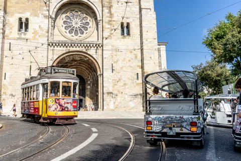 Lisbon: Food Tasting Tour by Tuk Tuk with 3 Stops