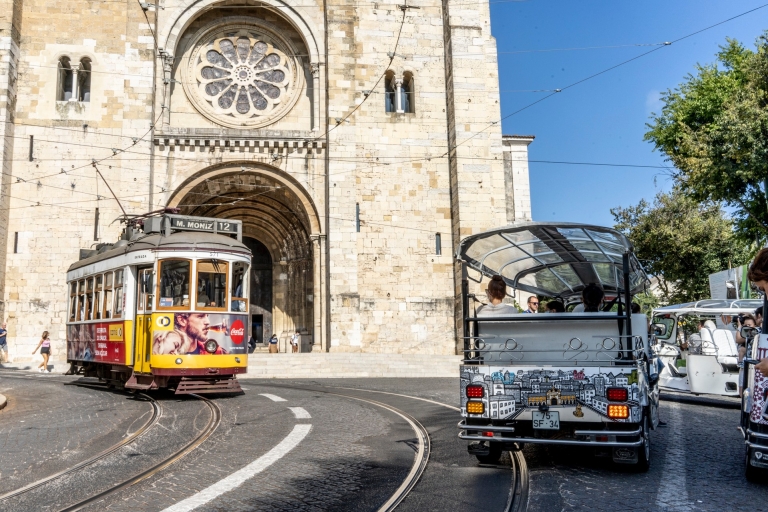 Lisbonne : visite gastronomique en tuk tuk électrique avec 4 arrêts