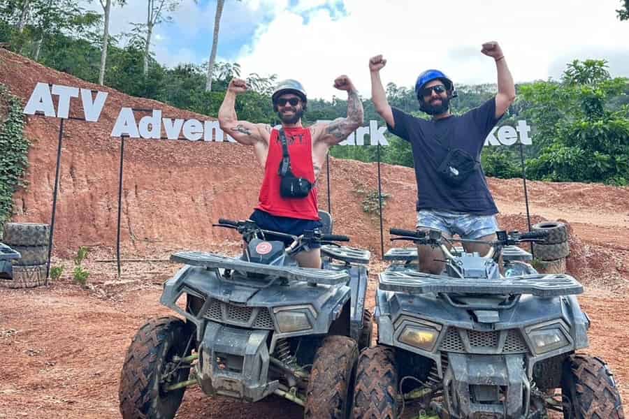 Phuket: Quad-Offroad- & Zipline-Abenteuer in kleiner Gruppe. Foto: GetYourGuide