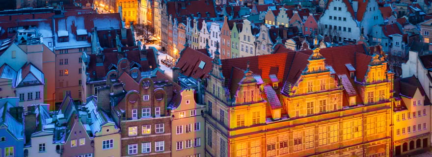 Ville principale de Gdańsk - visite en polonais