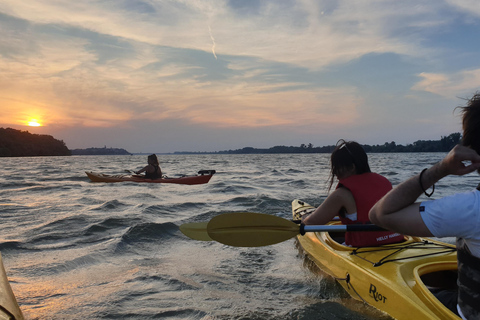 Belgrade : Aventure en kayak sur l'île de la Grande Guerre