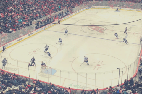 Newark: New Jersey Devils Ice Hockey Game Ticket Upper Goal