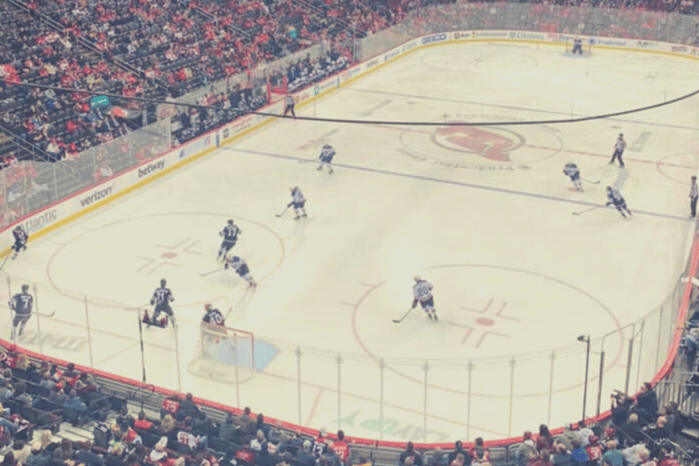 Newark: New Jersey Devils Ice Hockey Game Ticket Upper Goal