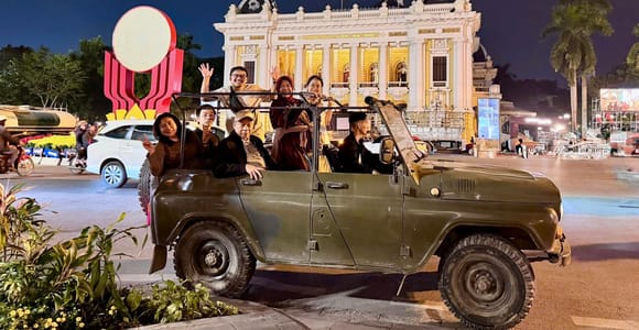 Women-Led Hidden Hanoi City Jeep Tour