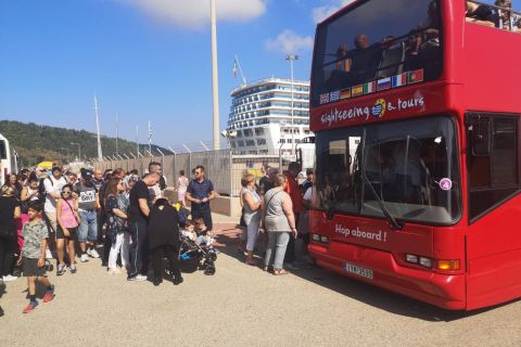 Héraklion : visite touristique en bus à arrêts multiples