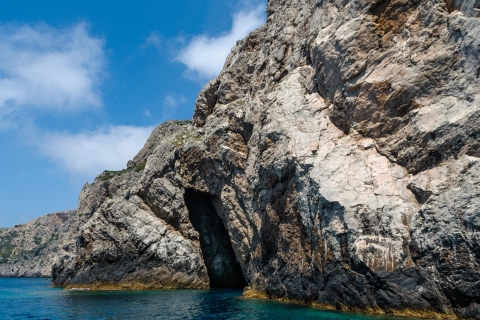 Hvar: speedboot snorkeldagtrip met stranden en blauwe grot