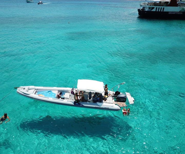 From Sfakia: Private Boat Cruise & Beaches with Lunch