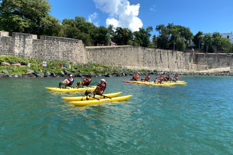 San Juan: expérience guidée en vélo aquatique dans la vieille baie de San Juan