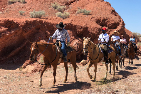 Las Vegas: paardrijtocht in Red Rock CanyonOchtendtour