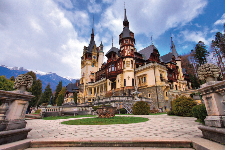 Bukarest: Draculas slott, Peles slott och Brasovs gamla stad