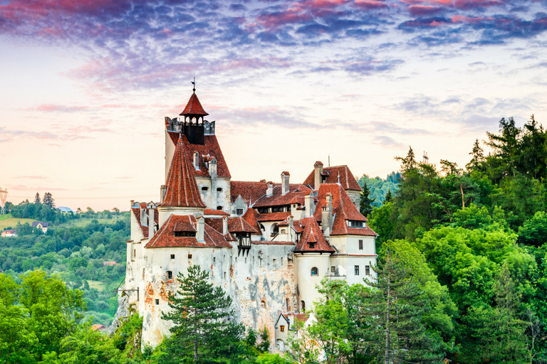 Bukarest: Draculas slott, Peles slott och Brasovs gamla stad