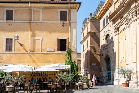 Rome: begeleide wandeling door TrastevereSpaanse rondleiding om 17.00 uur