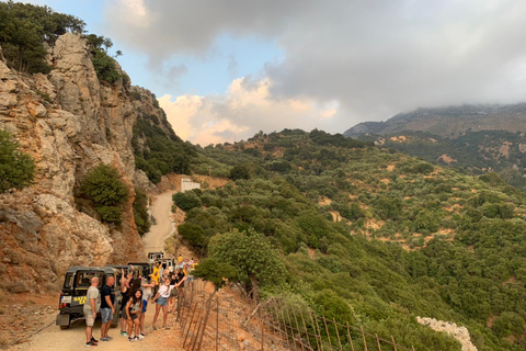 Crète : safari au coucher du soleil