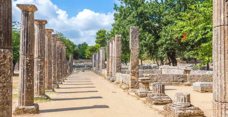 Katakolo Cruise Port Roundtrip Transfer to Ancient Olympia GetYourGuide