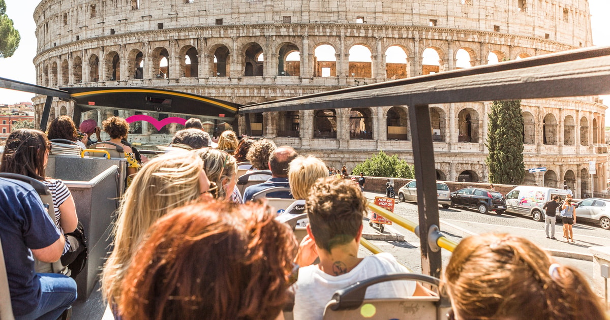 Rom: Guidad tur i Trastevere & 24 timmars Hop-On Hop-Off buss ...