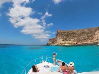 Lampedusa: Bootstour mit Mittagessen Sapore di Mare