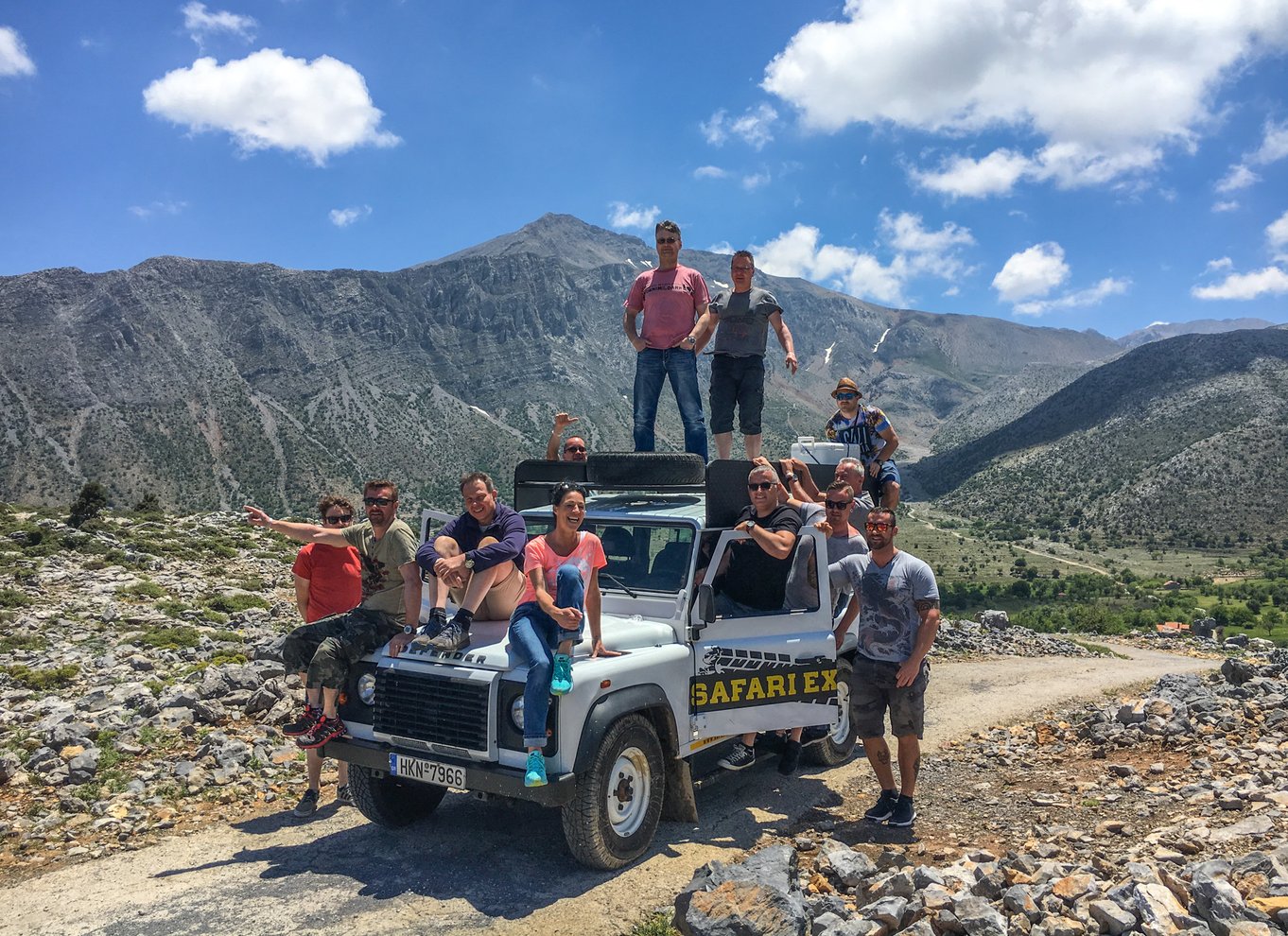 Kreta: Lasithi-plateauet og Zeus' hule Off Road Safari Tour
