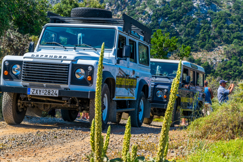 Crète: visite des montagnes Dikti et du plateau de Lasithi en SUV