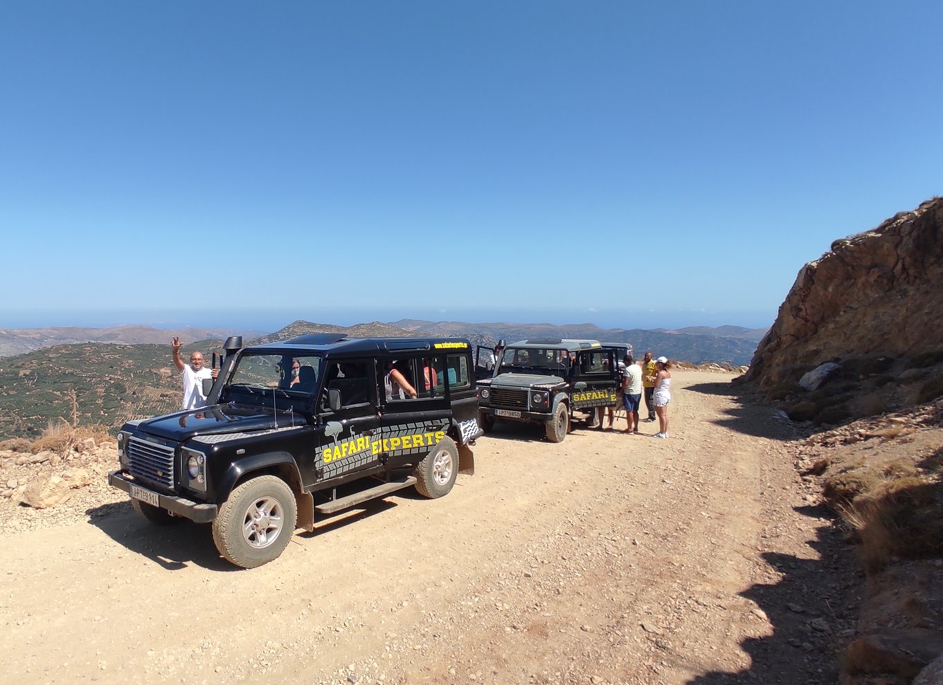 Kreta: Lasithi-plateauet og Zeus' hule Off Road Safari Tour