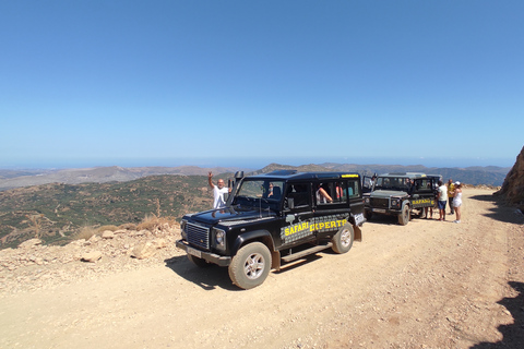 Crète: visite des montagnes Dikti et du plateau de Lasithi en SUV