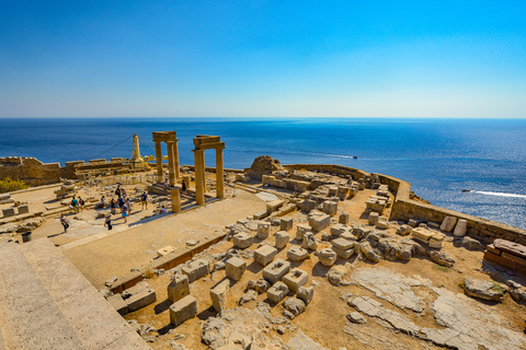 Rhodos: privé dagtocht naar Lindos Village & Akropolis