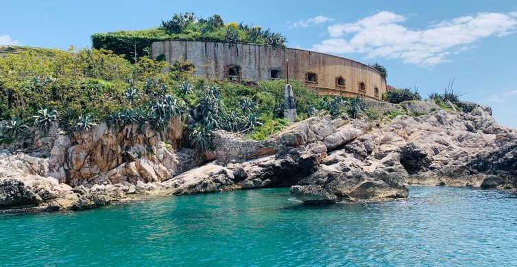 Kotor Blue Cave and Mamula Boat Trip with Swimming Time GetYourGuide