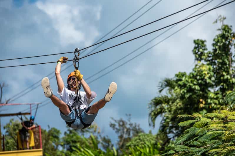 Van San Juan El Yunque Forest Hike & Ziplining Combo Tour GetYourGuide