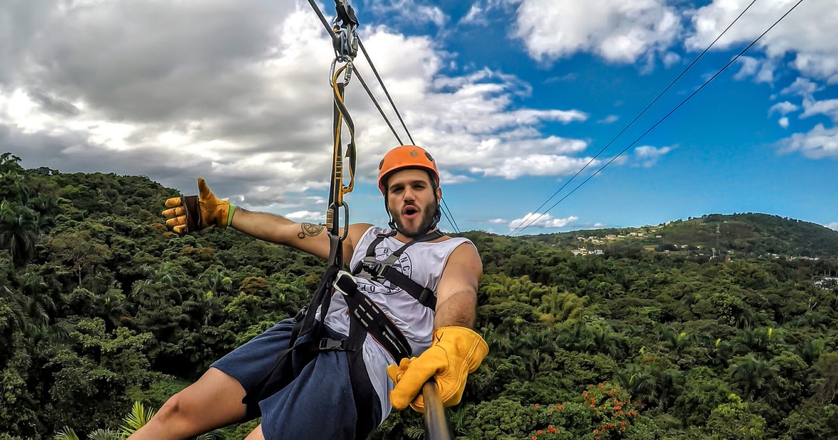 De San Juan caminhada na floresta El Yunque e excursão combinada de