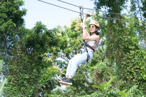 Van San Juan: El Yunque Forest Hike & Ziplining Combo TourVan San Juan: Yunque Rainforest Hike & Ziplining Combo Tour