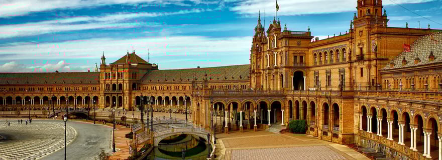 Depuis l'Algarve : Excursion privée d'une journée à Séville avec transfert