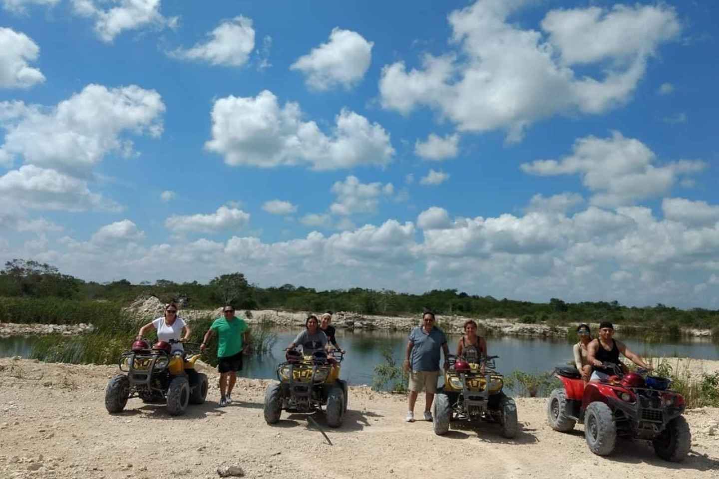 Von Progreso aus: ATV-Ausflug in die Geisterstadt und Zugang zum Beach Club