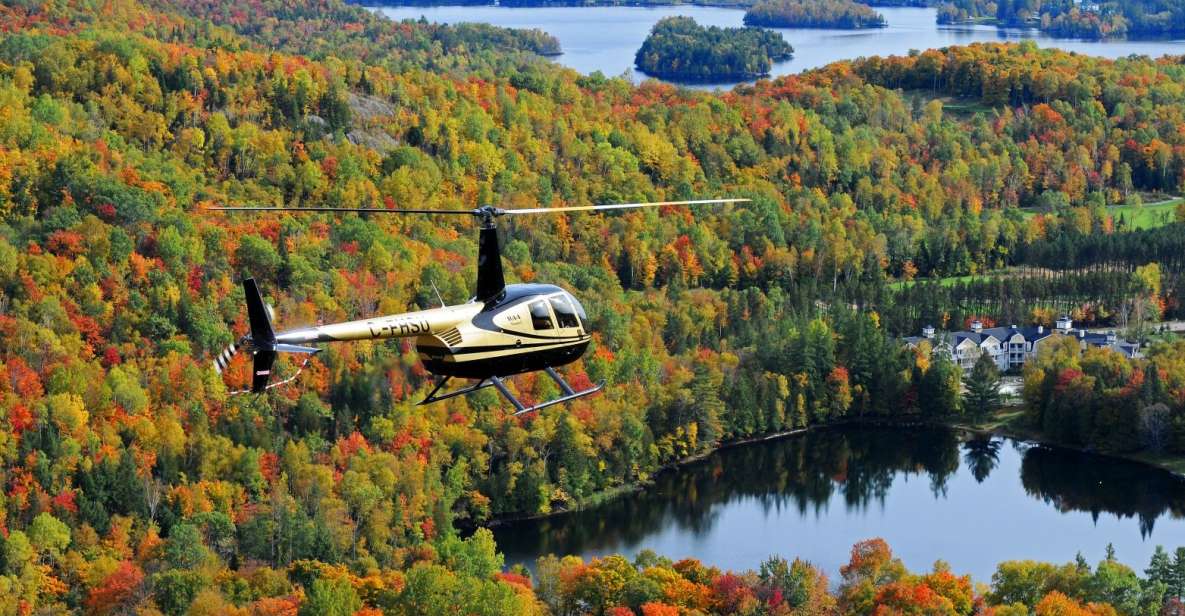 mont tremblant helicopter tour