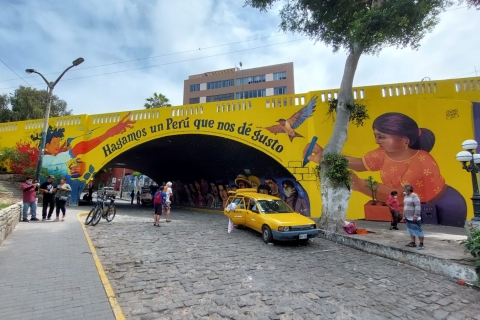 From Miraflores: Highlights Bike Tour of Lima & Jesus Statue Lima: Miraflores, La Costa Verde, and Chorrillos Bike Tour