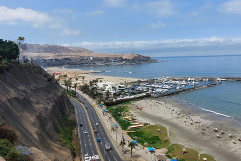 From Miraflores: Highlights Bike Tour of Lima & Jesus Statue Lima: Miraflores, La Costa Verde, and Chorrillos Bike Tour